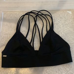 VS PINK BLACK SPORTS BRA XS